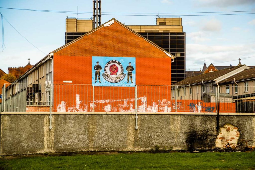 Politische Wandbilder in Belfast, Nord Irland / © Foto: Georg Berg