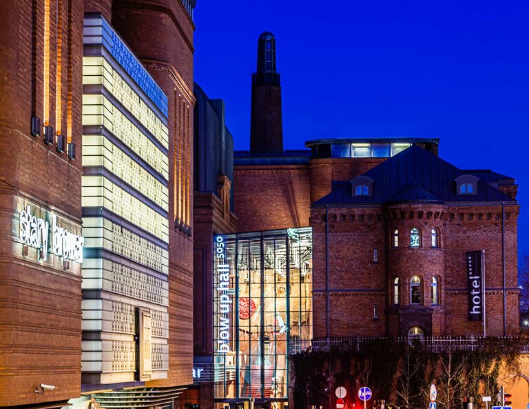 L'hôtel Blow-up Hall 5050 est situé dans le bâtiment de l'ancienne brasserie Stary à Poznan / © Photo : Georg Berg