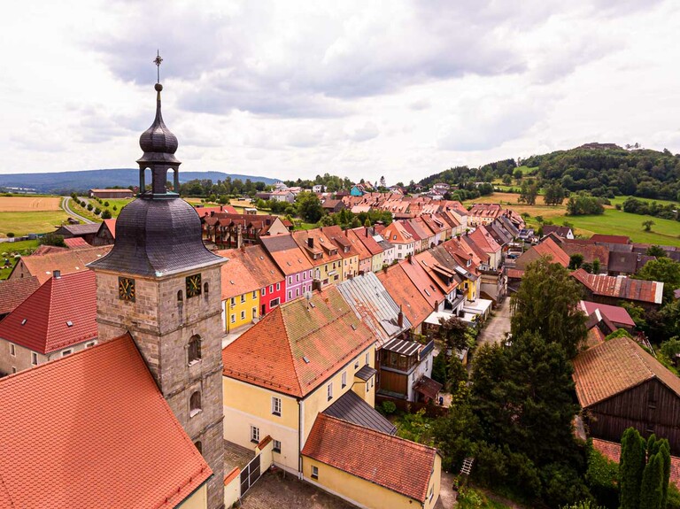 Rue du village de Waldeck dans le Haut-Palatinat / © Photo : Georg Berg