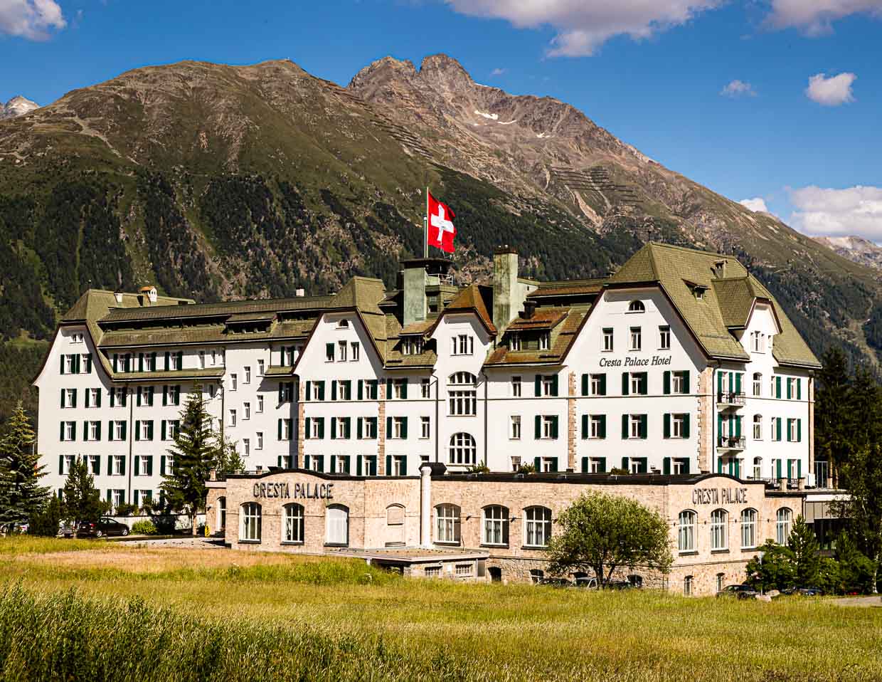 Le Cresta Palace est un hôtel de luxe situé à Celerina, dans les Grisons, en Suisse / © Photo : Georg Berg