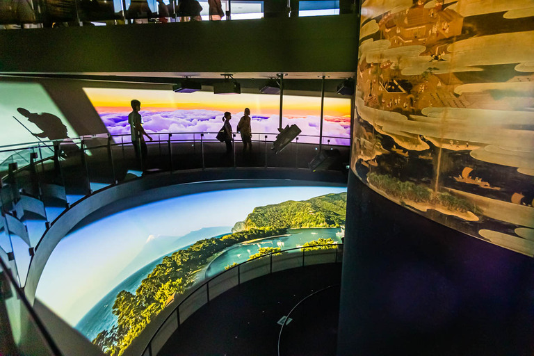 Le Musée du Mont Fuji sacré à Kakegawa, au Japon. L'ascension virtuelle de la plus haute montagne du Japon est possible toute l'année au Mount Fuji Heritage Centre / © Photo : Georg Berg