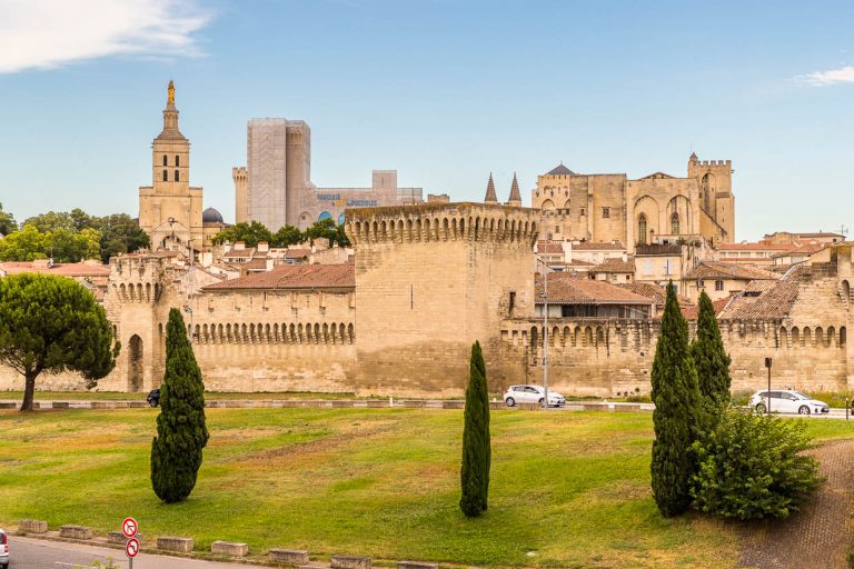 La vieille ville d'Avignon avec le Palais des Papes / © Photo : Georg Berg