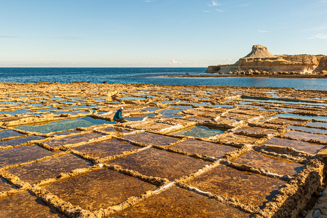 Sel marin de Gozo et de Malte